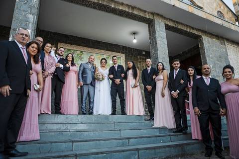 As melhores ideias e inspirações criativas de fotos de casamento da cerimônia na Paróquia Santa Gema Galgani  '