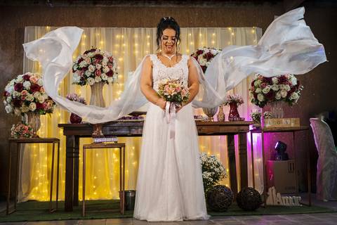 As melhores ideias e inspirações criativas de fotos na recepção Chácara Íris do Campo '