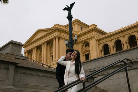 As melhores ideias e inspirações criativas de fotos para ensaio pré wedding no Museu do Ipiranga - Parque da Independência'