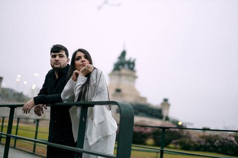 As melhores ideias e inspirações criativas de fotos para ensaio pré wedding no Museu do Ipiranga - Parque da Independência'