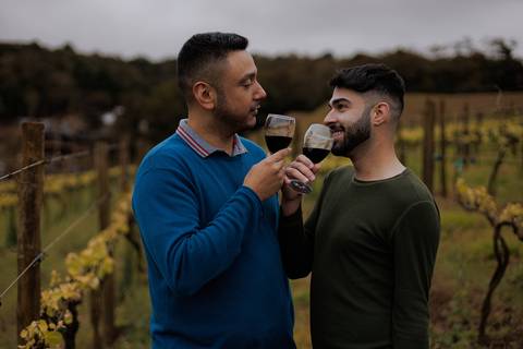 As melhores ideias e inspirações criativas de fotos para ensaio pré wedding na Vinícola XV de Novembro em São Roque '