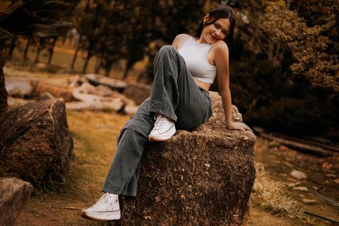 As melhores ideias e inspirações de fotos criativas de debutante no Parque Municipal de Barueri'