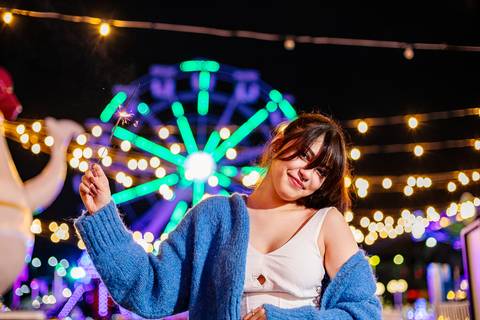 As melhores ideias e inspirações de fotos criativas de debutante no Yupie Park - Parque de Diversões'