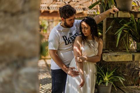 As melhores ideias e inspirações criativas de fotos para ensaio pré wedding romântico no parque Jardim Botânico  '