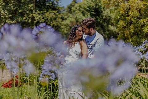 As melhores ideias e inspirações criativas de fotos para ensaio pré wedding romântico no parque Jardim Botânico  '