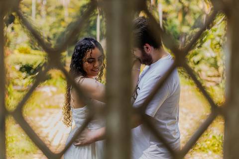 As melhores ideias e inspirações criativas de fotos para ensaio pré wedding romântico no parque Jardim Botânico  '