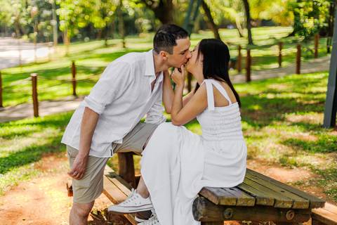 As melhores ideias e inspirações de fotos criativas para ensaio pré wedding no Parque do Ibirapuera'