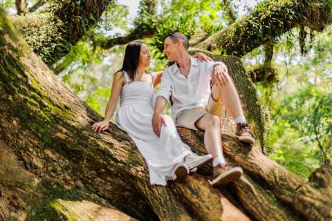 As melhores ideias e inspirações de fotos criativas para ensaio pré wedding no Parque do Ibirapuera'