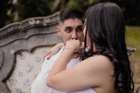 As melhores ideias e inspirações de fotos criativas para ensaio pré wedding no parque Jardim Botânico'