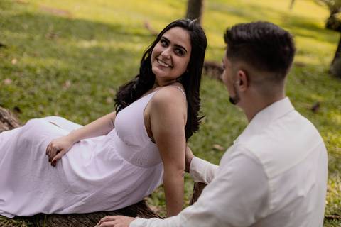 As melhores ideias e inspirações de fotos criativas para ensaio pré wedding no parque Jardim Botânico'
