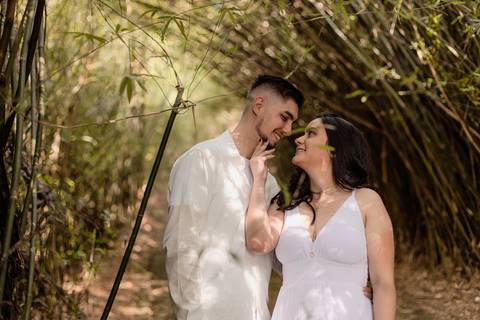 As melhores ideias e inspirações de fotos criativas para ensaio pré wedding no parque Jardim Botânico'