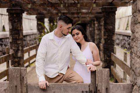 As melhores ideias e inspirações de fotos criativas para ensaio pré wedding no parque Jardim Botânico'