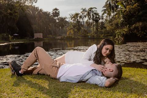 As melhores ideias e inspirações de fotos criativas para ensaio pré wedding no parque Jardim Botânico'