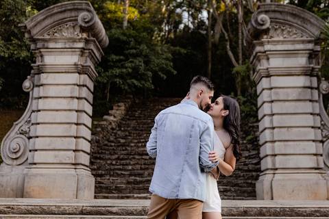 As melhores ideias e inspirações de fotos criativas para ensaio pré wedding no parque Jardim Botânico'