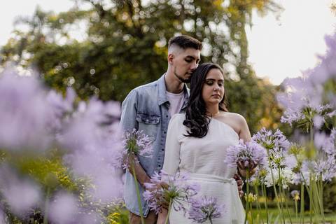 As melhores ideias e inspirações de fotos criativas para ensaio pré wedding no parque Jardim Botânico'