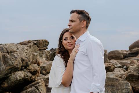 As melhores ideias e inspirações de fotos criativas para ensaio pré wedding na Praia'