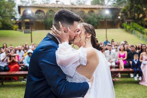 As melhores ideias e inspirações criativas de fotos da cerimônia do espaço Verde Nobre Eventos'