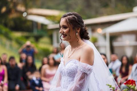 As melhores ideias e inspirações criativas de fotos da cerimônia do espaço Verde Nobre Eventos'