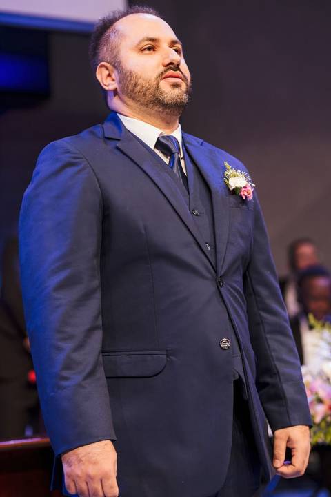 As melhores ideias e inspirações criativas de fotos da cerimônia na igreja Evangélica Vila Yara'