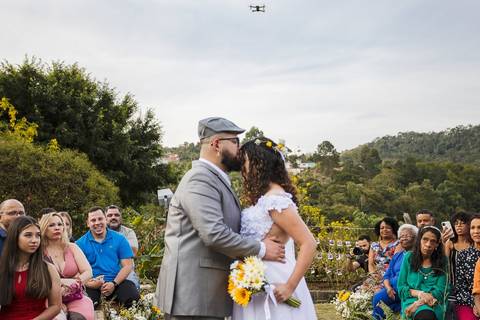 As melhores ideias e inspirações criativas de fotos da cerimônia no sítio'