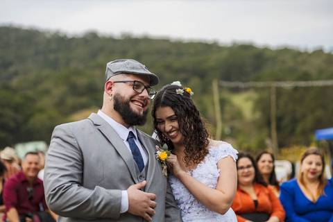 As melhores ideias e inspirações criativas de fotos da cerimônia no sítio'