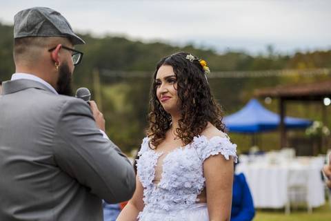 As melhores ideias e inspirações criativas de fotos da cerimônia no sítio'