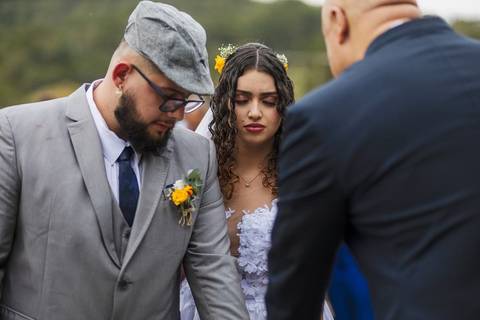 As melhores ideias e inspirações criativas de fotos da cerimônia no sítio'