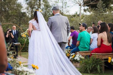 As melhores ideias e inspirações criativas de fotos da cerimônia no sítio'