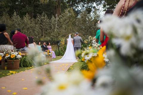 As melhores ideias e inspirações criativas de fotos da cerimônia no sítio'
