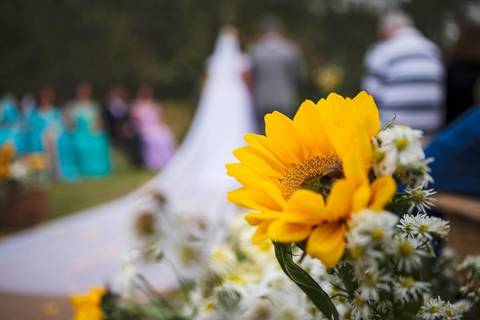As melhores ideias e inspirações criativas de fotos da cerimônia no sítio'