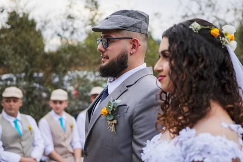 As melhores ideias e inspirações criativas de fotos da cerimônia no sítio'