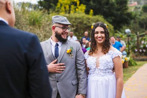 As melhores ideias e inspirações criativas de fotos da cerimônia no sítio'