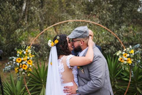 As melhores ideias e inspirações criativas de fotos da cerimônia no sítio'