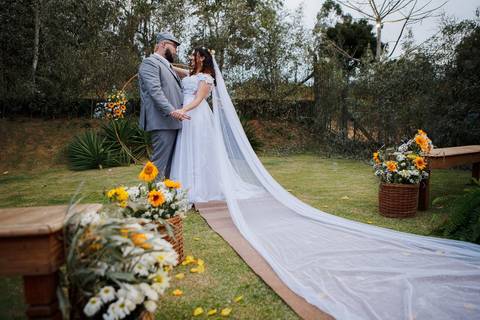 As melhores ideias e inspirações criativas de fotos da cerimônia no sítio'