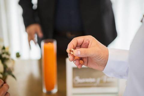 As melhores ideias e inspirações criativas de fotos de casamento na cerimônia no condomínio'