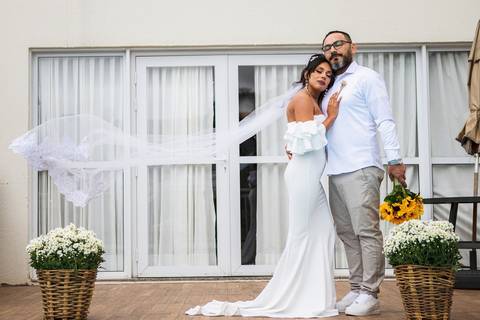 As melhores ideias e inspirações criativas de fotos de casamento no condomínio'