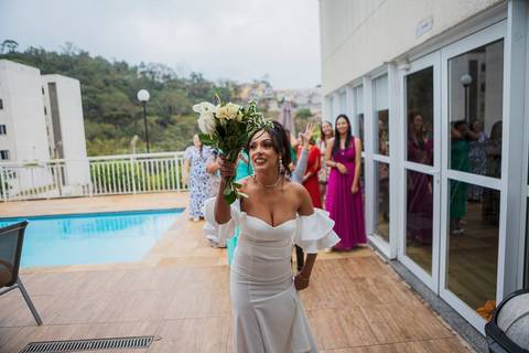 As melhores ideias e inspirações criativas de fotos de casamento no condomínio'