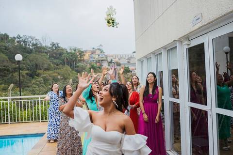 As melhores ideias e inspirações criativas de fotos de casamento no condomínio'