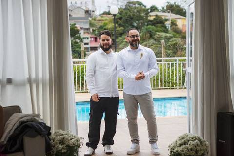 As melhores ideias e inspirações criativas de fotos de casamento na cerimônia no condomínio'