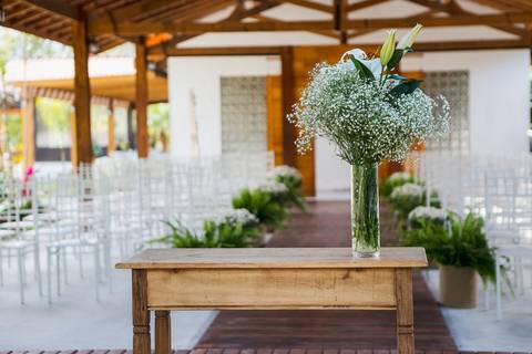 As melhores ideias e inspirações criativas de fotos de casamento da decoração na chácara Porto Fest'
