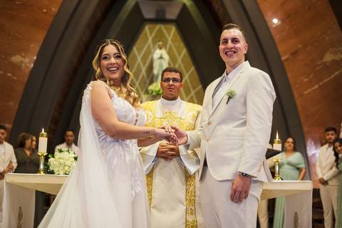 As melhores ideias e inspirações criativas de fotos de casamento na Igreja Paróquia Nossa Senhora de Lourdes '