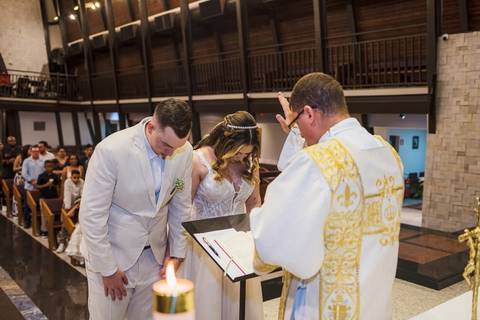 As melhores ideias e inspirações criativas de fotos de casamento na Igreja Paróquia Nossa Senhora de Lourdes '