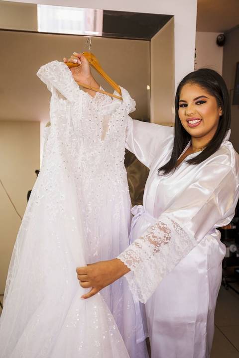 As melhores ideias e inspirações criativas de fotos de casamento do making of da noiva no Yasmim Makeup'