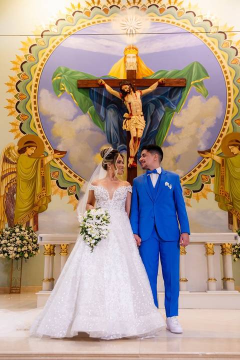 As melhores ideias e inspirações criativas de fotos de casamento na Paroquia Santíssima Trindade'