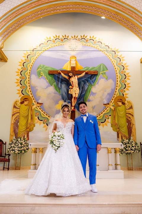 As melhores ideias e inspirações criativas de fotos de casamento na Paroquia Santíssima Trindade'