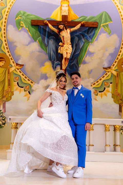 As melhores ideias e inspirações criativas de fotos de casamento na Paroquia Santíssima Trindade'
