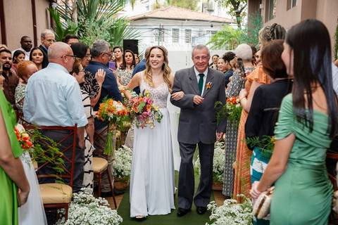 As melhores ideias e inspirações criativas de fotos de casamento da do momento da cerimônia no Espaço Vitta Eventos'