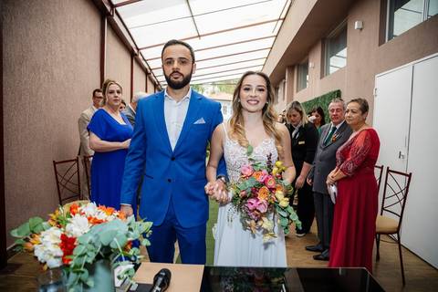 As melhores ideias e inspirações criativas de fotos de casamento da do momento da cerimônia no Espaço Vitta Eventos'