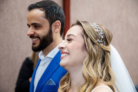 As melhores ideias e inspirações criativas de fotos de casamento da do momento da cerimônia no Espaço Vitta Eventos'