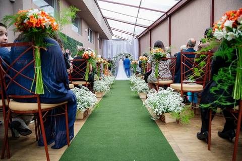 As melhores ideias e inspirações criativas de fotos de casamento da do momento da cerimônia no Espaço Vitta Eventos'